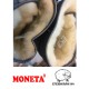 24лв! ПРОМО Акция!   MONETA Детски Ботуши с  цип, Топла подплата Естествена Вълна,  Модел 120 - ЧЕРЕН